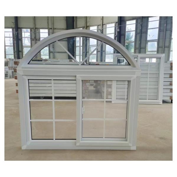 Chinese Top Hardware UPVC Sliding Windows Custom Grill Design With Mosquito Net