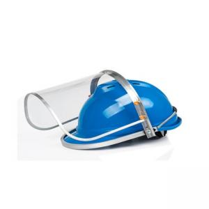 China PVC Chainsaw Splashproof Industrial Hard Hat Full Face Construction Helmet CE supplier