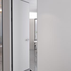 Honeycomb Aluminium Framed Internal Doors Veneer Finish Outward Inward Opening