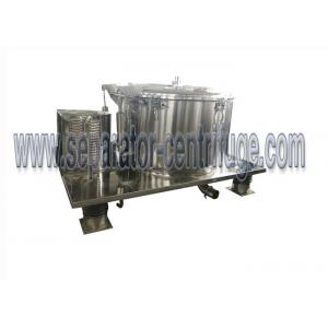 China PPTD Top Discharging Hemp Extraction Machine For Ground Plant Washing With Alcohol supplier