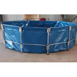 4m Diameter Foldable PVC Tarpaulin Tilapia Fish Farming Tank Collapsible Fish Tank