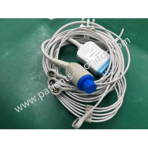 China GE Datex 5-Lead 10Pins ECG Cable REF DLG-011-05 Reusable Compatible Medical Accessories supplier