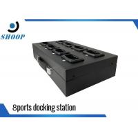 China 8 Ports Police Body Camera Docking Station With Charging And Uploading on sale