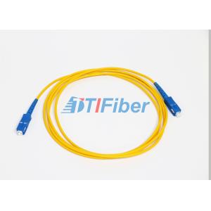 China Network Simplex Patch Cord With OFNP Jacket Cable Single Mode Fiber Cable wholesale