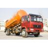 266 Hp Horsepower Sewage Suction Truck With U Sectional External Stiffening