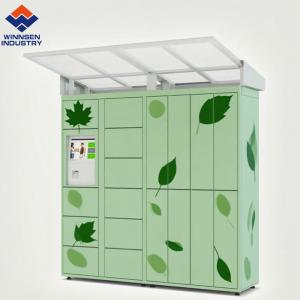 China Cloud Management Smart Laundry Locker With Smart Advertsing System wholesale