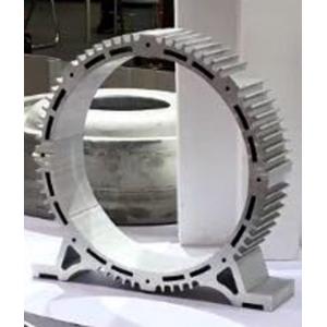 China Custom Aluminum Radiator Aluminum Heatsink For Motor Housing Big House Radiator supplier