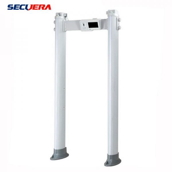 Access Safety Commercial Body Metal Detectors , 4 Zones Walk Through Scanner