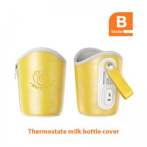 PU leather 5V 2A Baby Formula Bottle Warmer For Breast milk