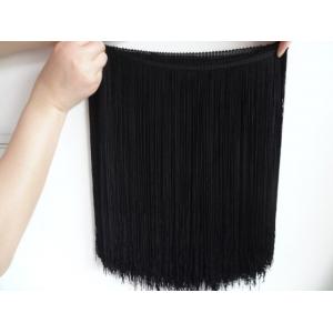 Fluorescent color high quality OEM rayon fringes for latin dress decoration