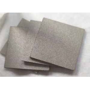 China 5um Sintered Titanium Plate For Micron Scale Acid Base supplier