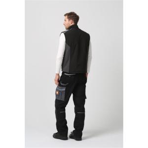 Velcro Fastener Cold Weather Work Body Warmer , 320gsm Cold Weather Vest For Men