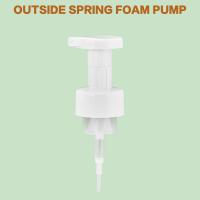 China White Foam Bottle Pump with Customized Pump Tube Length and Clip Lock Way on sale