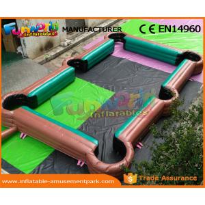 0.55mm PVC Tarpaulin Inflatable Sports Games Snooker Football / Table Soccer