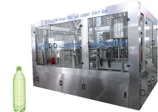 Easy Operation Carbonated Beverage Bottling Equipment 11.2kw 24000bph Capacity