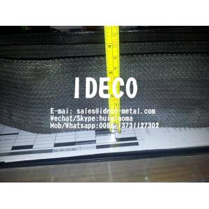 China Cordweave Compound Balance Weave Wire Mesh Conveyor Belts, Chevron Weave Baking Bands, Biscuit Oven Mesh Belting wholesale