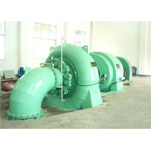 100 Kw Francis Turbine Generator / Water Turbine Power Generator Compact Structure