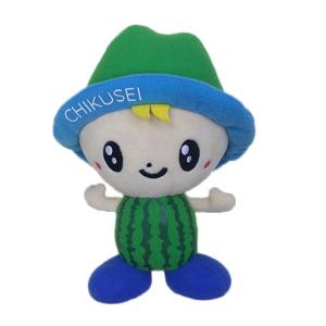 30cm Green Watermelon Boy Custom Plush Dolls Pillow Sofa Cushion Customize