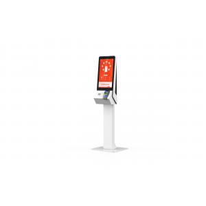 Fast Food Self Service Ordering Kiosk 21.5 24 27 32 Inch Touch Screen