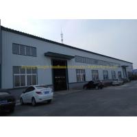 China Prefabricated Flat Roof Steel Workshop Buildings Environment Protection on sale