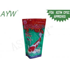 China Mylar Foil Pouches For Pet Protein Powder , Plastic Food Packaging Bags For Dog supplier