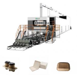 Single Use Coffee Cup Tray Machine Automatic Paper Cup And Plate Making Machine