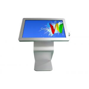 China Sliver HD 55 Inch LCD Advertising Kiosk Video Signage Displays Wifi 4G Rj45 Network supplier