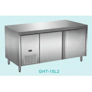 China 2 Doors / 3 Doors Commercial Under Counter Refrigerator For Chicken With Stainless Steel supplier