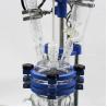 Stainless Steel Jacketed Glass Reactor Vessel High Efficient Smooth Operation