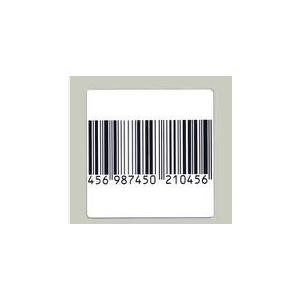 8.2MHz DisposableTransparent Thermal EAS RF Label Security Barcode Labels