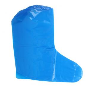 China Disposable Shoe Covers （Blue) supplier