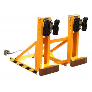 China 465 - 690 Adjusting Height Drum Clamp Attachment with Black Gripper supplier