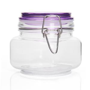 China 200ml Glass Storage Jars Tea Coffee Sugar Canisters For Kitchen Food Packaging supplier
