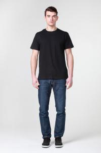 China Hip Hop Style Wholesale Organic Clothing,100% Cotton Curved Hem t-shirt, Plain Men T Shirt on sale 