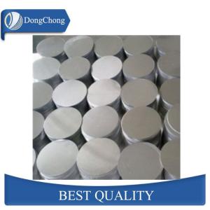 Silver Aluminum Circle Sheet / 0.3 - 20mm Aluminum Round Circle Anti Oxidation