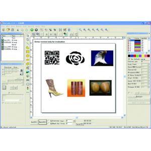 China EZCAD2 Laser Engraver Co2 Laser Marking Software for Acrylic , Crytal , Glass Marking supplier