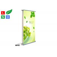 China Electric Motorised 850 x 4080mm Roll Up Poster Stand Scrolling Poster Display on sale