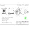 China 0879-2C1R-54 Double RJ45 MagJacks 1x2 100/1000Base-T Integrated Transformer wholesale