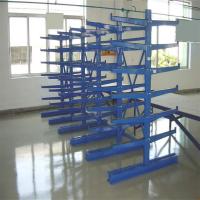 China Orange Storage Warehouse Cantilever Racking Systems Solution Galvanized Steel on sale
