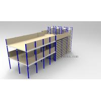 China Ground + Two Flooring 246FT/7.5M Height Shelving With Mezzanine Floors System on sale