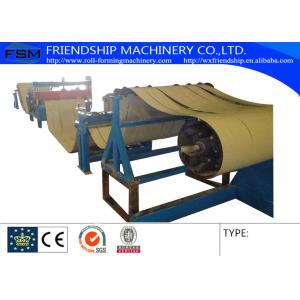 4KW 380v 50Hz  Slitting Line Machine Metal Rollforming Systems , 0.4-0.8mm Thickness