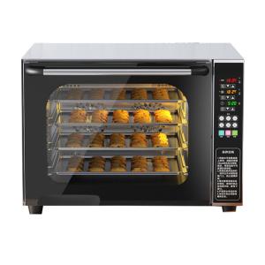 China Horno de pan y sartén para hornear con aire caliente eléctrico convección tamaño 435X315X4mm supplier