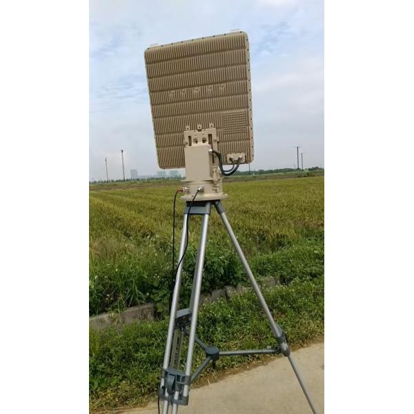 All-weather Weather Detection Capability Surveillance Radar 360 Degrees Coverage and Azimuth Electronic Scanning Range 90°