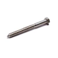 China Din571 Hexagon Head Wood Screws Stainless Steel Coach Screws on sale