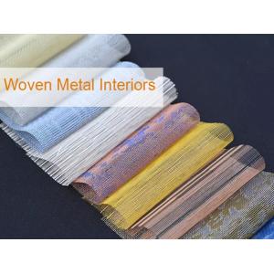 0.9mm Metallic Wire Mesh Art Design Glass Laminated