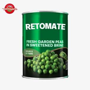 3kg Canned Green Peas In Brine ISO Certificate With Delightful Savory Taste