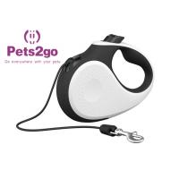 China 208g 169*117*36mm Flexi Retractable Dog Leash For Walking on sale