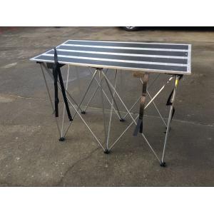 Folding Low Lid DJ Coffin Flight Case Table With 90cm Riser