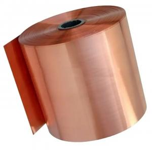 Flat Copper Strip Coil C1100 Oxygen Free Red Pure Copper Coil For Transformer