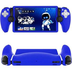 Soft Protective Skin Case For Playstation Portal Remote Player, Shockproof Anti-Scratch - Blue